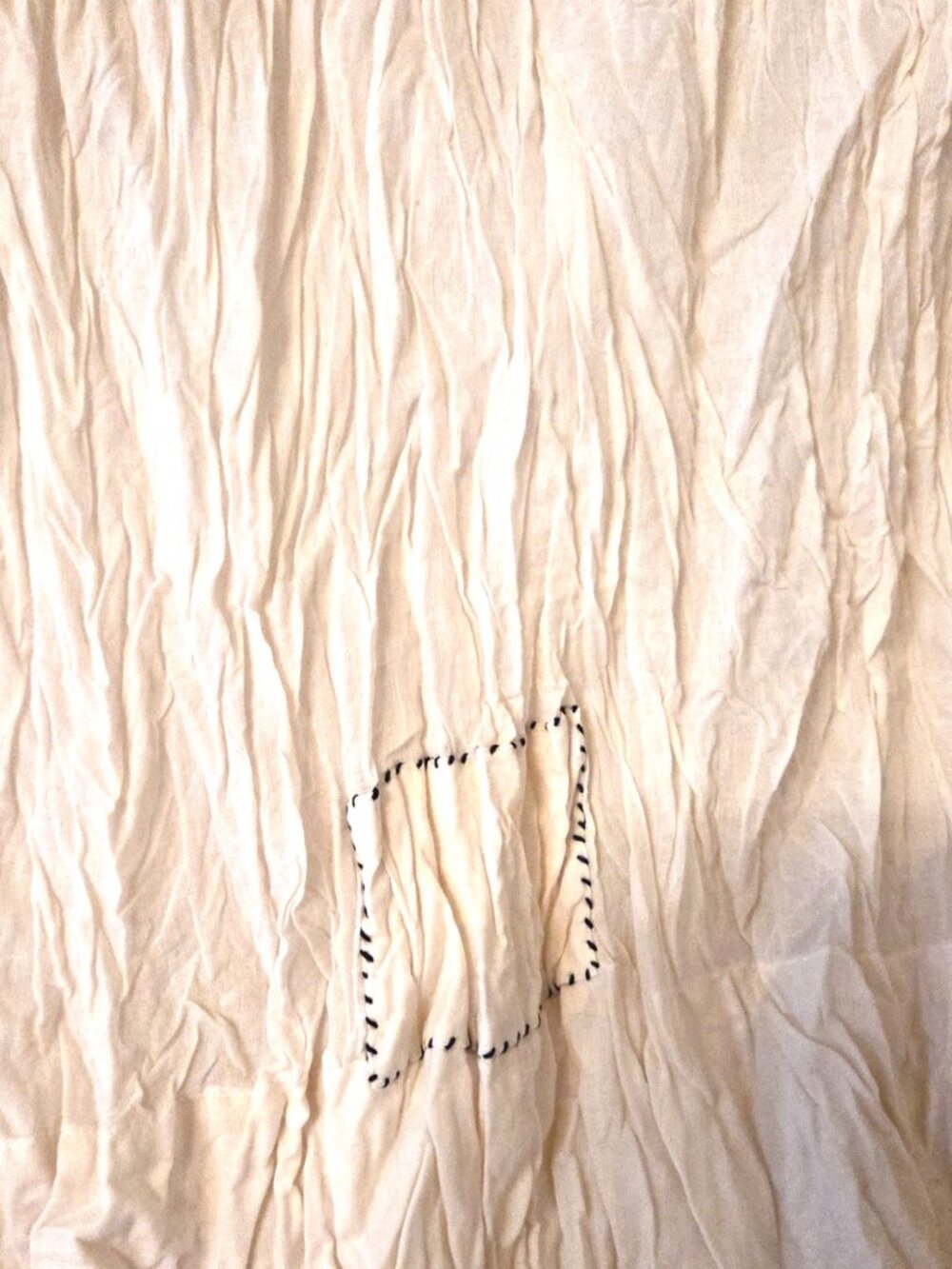 MAGNOLIA PEARL EUROPEAN COTTON IVORY TOP - Picture 5 of 10